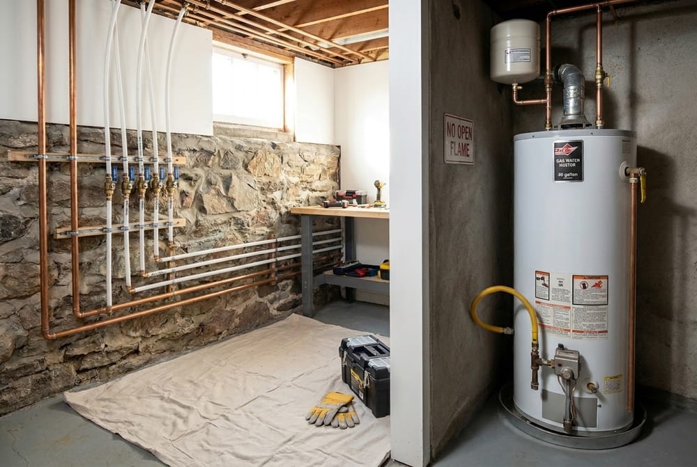 Water heater replacement: after